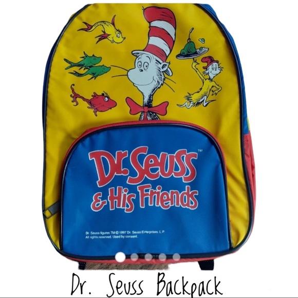 Other - Backpack Dr Seuss and Friends Bookbag